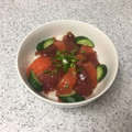 阿佳‪♡'s cooksnap of when they made まぐろの中華漬け丼.