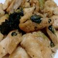 レオミウ's cooksnap of when they made 鳥胸肉と油揚げの甘辛炒め.