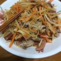 ◎りえぽん◎'s cooksnap of when they made パパイヤチャンプルー　青パパイヤ炒め.