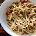 ♡♡4ch✧⁺˳✧'s cooksnap of when they made 〇トマト●なっとう○クリーム●パスタ〇.