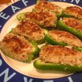 ななちょ's cooksnap of when they made ピーマンの鶏肉詰め.
