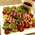 クマちー's cooksnap of when they made ひんやり★冷たい★かつおステーキ☆彡.