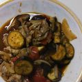クックT09BHH☆'s cooksnap of when they made トマトとなすと豚でさっぱり生姜焼き楓.