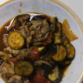 クックT09BHH☆'s cooksnap of when they made トマトとなすと豚でさっぱり生姜焼き楓.