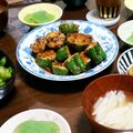 ＊新米ゆうちゃん＊'s cooksnap of when they made 一口大！ピーマンの肉詰め♡.
