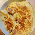 7kmt's cooksnap of when they made ☆じゃがいもとウインナーのオムレツ☆.