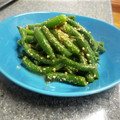 卯月のうさぎ２０１４'s cooksnap of when they made 中まで味が染みてる！いんげんの胡麻和え.