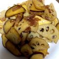 ゆうともままっち's cooksnap of when they made レンコンとかんしょの甘辛きんぴら.