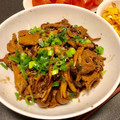 犬Gyami's cooksnap of when they made 美味しさがギュッ♬ しめじと豚こまの炒め.