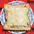 こげ岡's cooksnap of when they made 朝の定番・キャベチートースト.