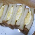 まさじぃじぃ's cooksnap of when they made 簡単・巻かない厚焼き卵サンド.
