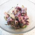RONI's cooksnap of when they made さつま芋で★ほんのり甘いポテトサラダ♪.
