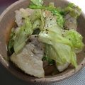 カニーヘン's cooksnap of when they made 簡単豚カルビレタスもやし炒め.