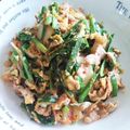 halley's cooksnap of when they made にら玉豚キムチ♪.