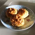 ロイヤルミルク♪'s cooksnap of when they made とっても簡単！スコーン風メロンパン.