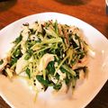 梨にゃんこ's cooksnap of when they made レンジでつくる ささみと水菜の塩昆布和え.