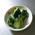 ☆ありか358☆'s cooksnap of when they made 簡単すぎる！！胡瓜の一本漬け.