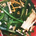 はに333's cooksnap of when they made 簡単！！にらとえのきの中華スープ.