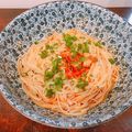 ユンヒョン's cooksnap of when they made なんちゃって坦坦麺風♪冷やしそうめん.