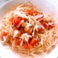 ゆるゆる社会人's cooksnap of when they made 簡単！ナスとベーコンのトマトパスタ.