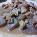 Yuminmama's cooksnap of when they made 豚肉とこんにゃくの味噌炒め.