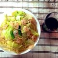 かくきくこ's cooksnap of when they made 簡単☆エビとキャベツのパスタ.