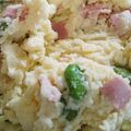 とちゆだり's cooksnap of when they made シンプルでも濃厚☆枝豆とハムのポテサラ.
