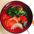 へいへいへーいしばた's cooksnap of when they made 簡単＊ほうれん草とトマト＊さっぱりスープ.