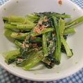 ひさ大吉's cooksnap of when they made 小松菜のおかかマヨ醤油.