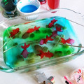 cocorotto's cooksnap of when they made ♪簡単♪夏菓子 金魚・錦玉羹.