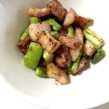 Nyoooooki's cooksnap of when they made 冷凍可！アスパラとベーコンの炒めもの.
