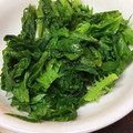 卵せんべい's cooksnap of when they made レンジで1分☆わさび菜の白だし和え.