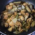 たまちゃんかわゆい。's cooksnap of when they made 鶏肉となすの甘酢炒め.