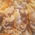 冬ひまわり's cooksnap of when they made 大葉入り！豚肉とジャガイモの味噌マヨ炒め.