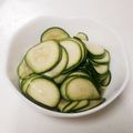 ポニーリボン's cooksnap of when they made 超シンプル！ズッキーニの簡単　浅漬.