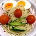 たとぺってんそん's cooksnap of when they made 我が家no冷やし中華.