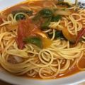 akirinoo1's cooksnap of when they made 行列のできる☆本格トマトパスタ♪.