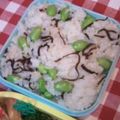 みや☆なな's cooksnap of when they made 枝豆と塩昆布の混ぜご飯.