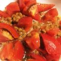 ＊にょにょん＊'s cooksnap of when they made 火を使わずすぐ出来ちゃう！トマト納豆.