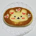 saopen's cooksnap of when they made 北海道チーズ蒸しケーキ♪コリラックマ♥️.