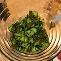 クック6X5QCV☆'s cooksnap of when they made 胡瓜の酢の物.