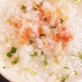 ＊にょにょん＊'s cooksnap of when they made 残りご飯で♡明太子と大葉のお粥♪.