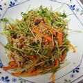 kesshy's cooksnap of when they made レンジで超簡単❗豆苗のツナ醤油和え☺⛄☕.