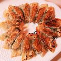 ちょこりんず's cooksnap of when they made 練りと熱湯がポイント☆肉汁たっぷり餃子.