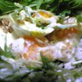 ねこ神様's cooksnap of when they made 半熟玉子のシーザーサラダ.