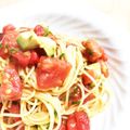 りょうかっち's cooksnap of when they made 簡単☆トマトの冷製パスタ.