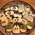 中村ベーカリー's cooksnap of when they made 柔かホロホロ可愛い❤トトロクッキー HM.
