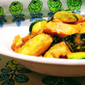 yangpa's cooksnap of when they made ズッキーニと厚揚げの味噌マヨケチャ炒め♪.