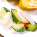 へいへいへーいしばた's cooksnap of when they made 大根ときゅうりの甘酢漬け（作り置き）.