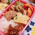 928るびすけ☆☆'s cooksnap of when they made お弁当に簡単オリーブ油でパプリカ炒め.